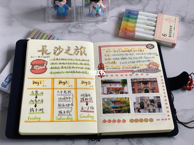 旅行手帐|拖了好久的长沙手帐终于完成啦73_手帐_旅行_南角_坡子街