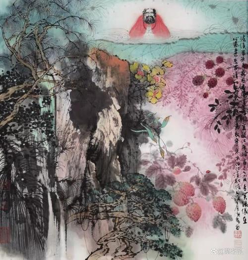 独占人间第一香海上著名画家金勇