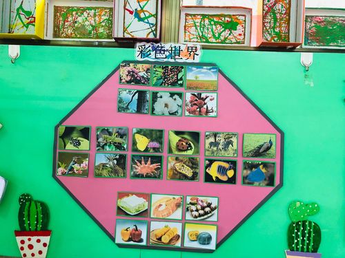 颜色蹦蹦跳——文幼小二班主题系列活动