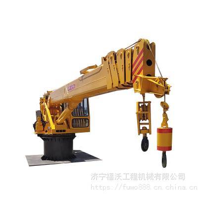 生产各种船用吊机 全新液压卷扬机 8吨25吨固定式船用起重机