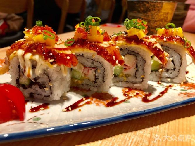 香芒芝士鳗鱼卷