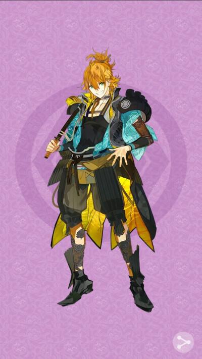 浦岛虎彻极化立绘#刀剑乱舞