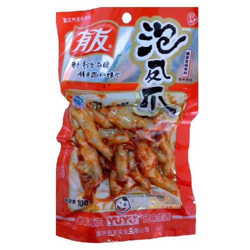 喜欢有友红油泡椒凤爪100g的还喜欢