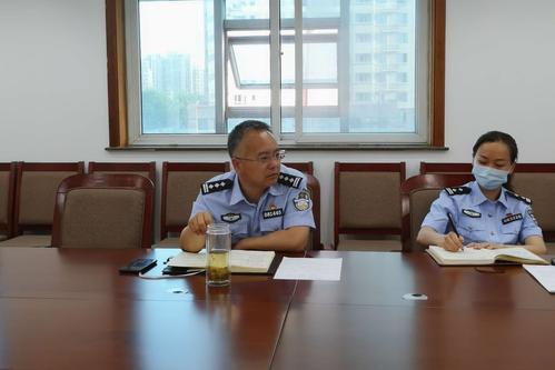【高新分局】张振波政委主持召开法制文员调度会