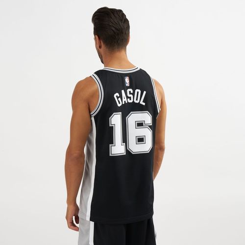 nike nba san antonio spurs pau gasol swingman road jersey