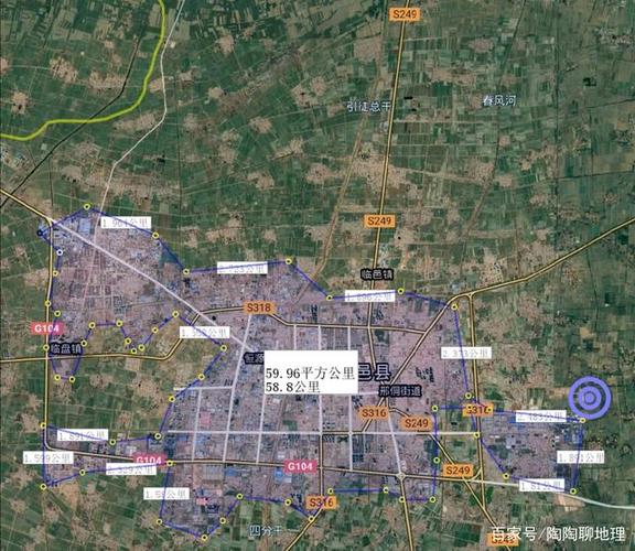 临邑县建成区范围图