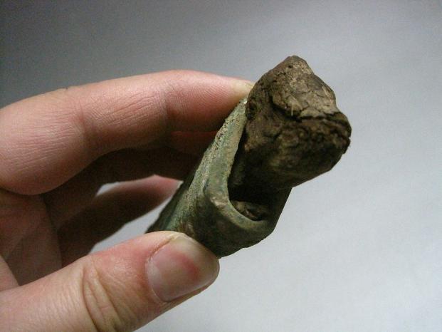 [欣赏] 收获一个重半斤多的战国铜锛