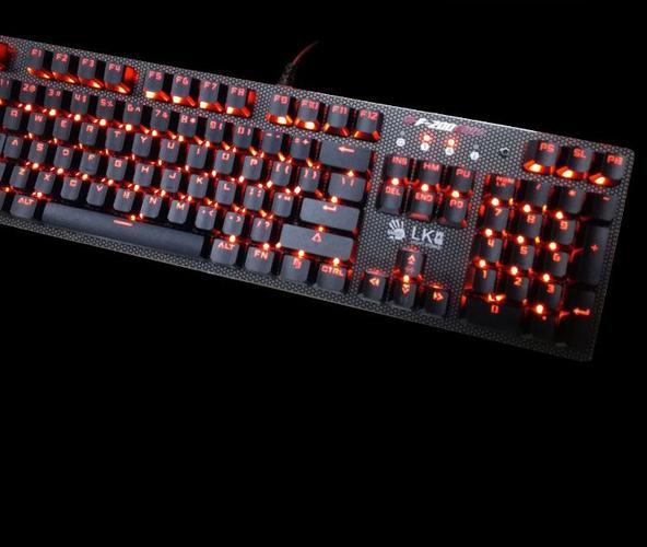 双飞燕f200q血手幽灵lk光轴主播血手网咖电竞游戏专用机械键盘lol