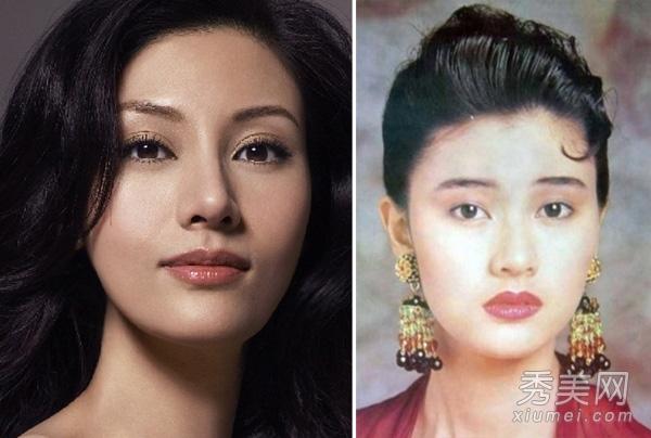 萧蔷林志玲刘诗诗 女星高颧骨 法令纹老10岁