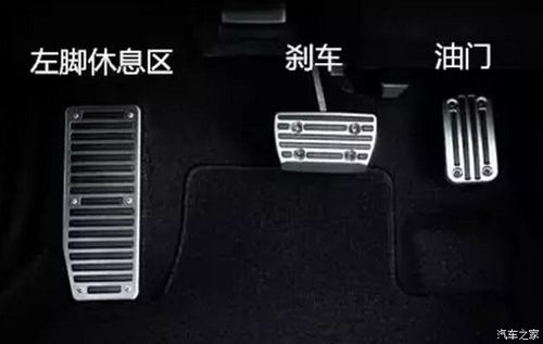 自动档刹车油门位置图 女司机油门当刹车_汽车频道