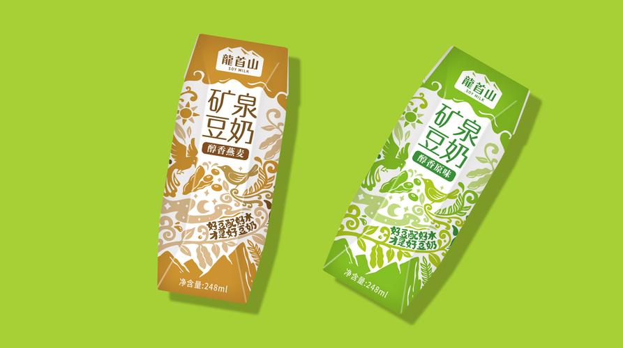 豆奶包装袋-包装盒-礼盒设计-这一次我们提了很多案