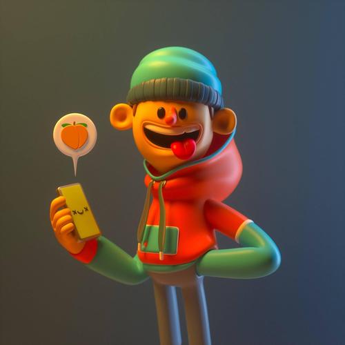 墨西哥设计师vago 3d角色插画作品欣赏