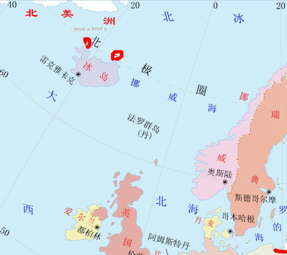 冰岛有没有被北极圈穿过