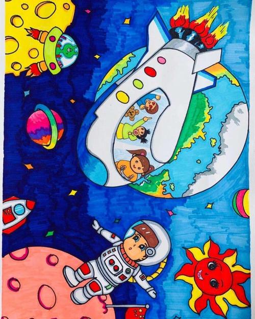 乐林格现代幼儿园科技绘画邀请函