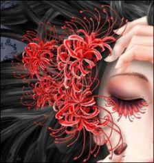 半边脸/彼岸花/少女/二次元