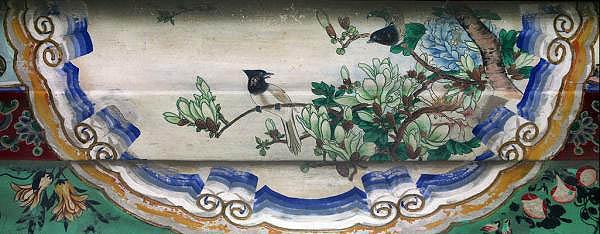 什么是古建筑中的包袱锦彩绘