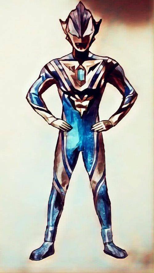 手绘奥特曼:捷德奥特曼的主角是捷德还是赛罗呢?