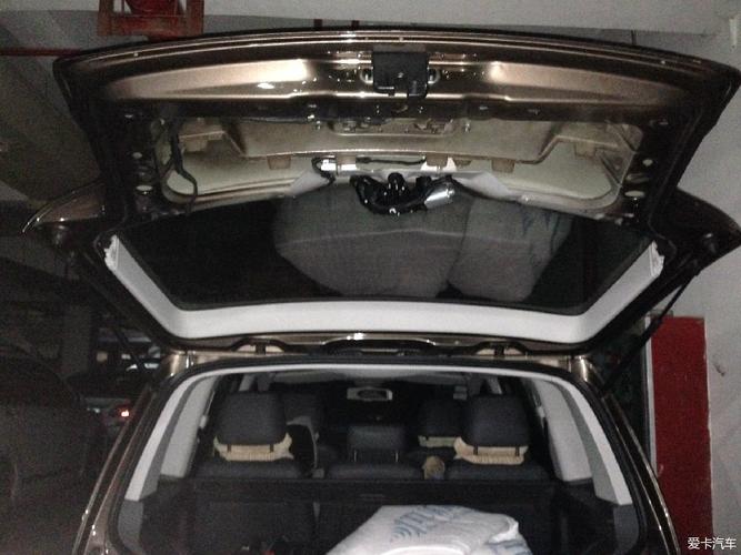 途安后备箱隔音作业(3楼有更新)