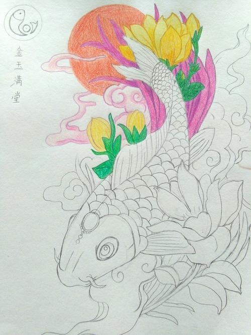 年年有余寓意每年都有多余的财富和粮食过年的年画有鱼年夜饭要有鱼