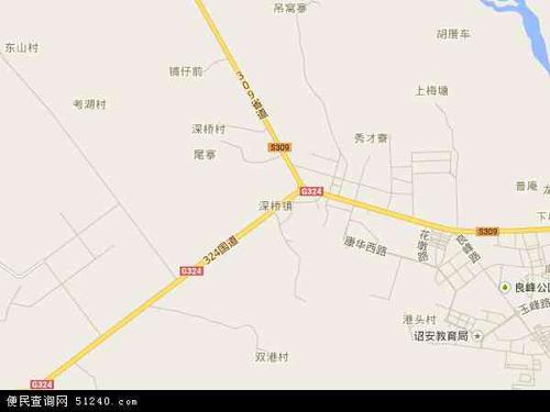 中国 福建省 漳州市 诏安县 深桥镇 深桥镇卫星地图 本站收录有:2021