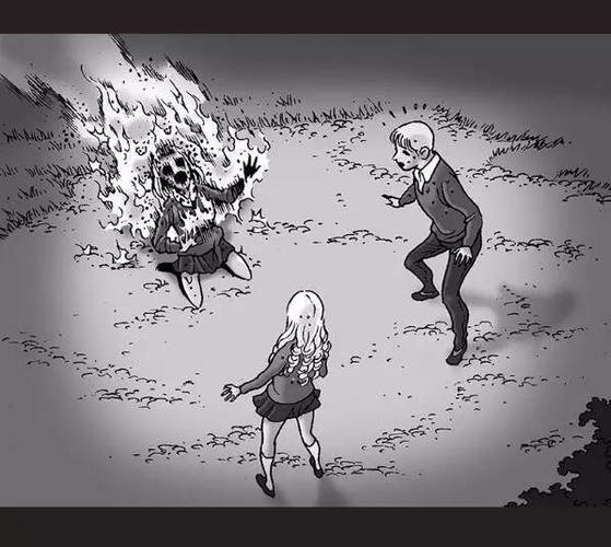 无声惊恐漫画可怕的东西往往身边的人才是最可怕的