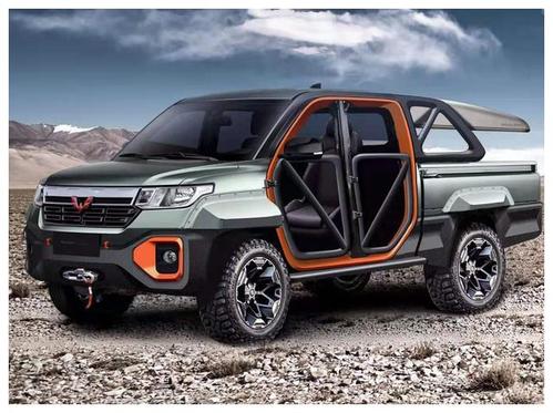 五菱推出全能型皮卡车 越野,垂钓,露营全都有