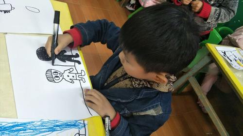 我们一起来画画我的影子朋友!