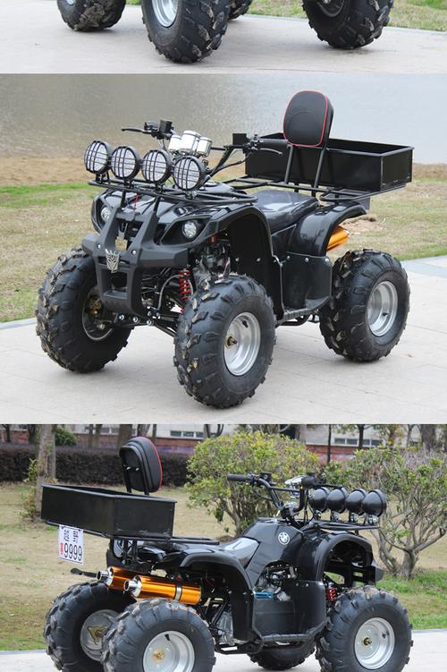 小公牛沙滩车轴转动四轮摩托车跑车125-250cc山地车越野车 蓝色 套餐