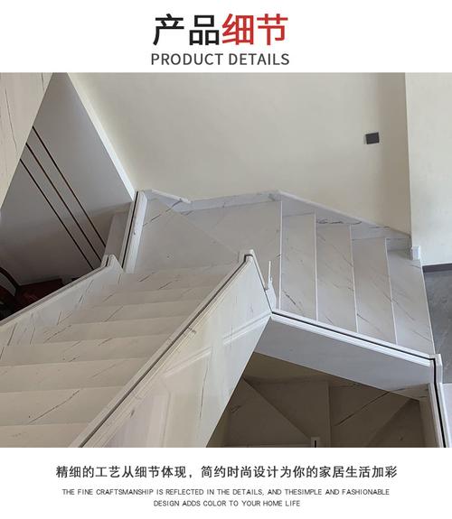 大理石楼梯踏步 石材台阶 防滑楼梯踏步开槽 酒店别墅