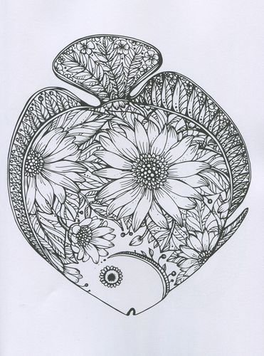 图书籍 化学工业出版社 治愈系填色减压书 创意动物图案填色书籍 解压