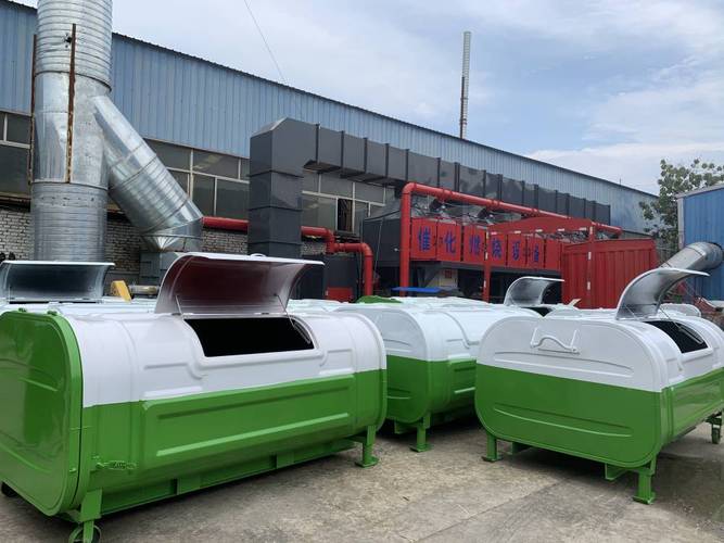 哈尔滨勾臂式垃圾箱