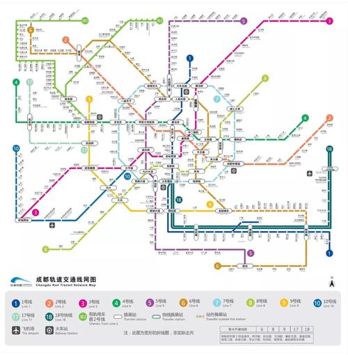 最后 2020年成都轨道交通线网图 也请大家收好
