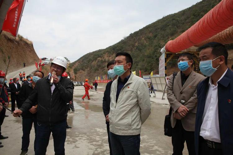 滇中引水工程大理段"百日攻坚"立功竞赛现场推进会吹响奋斗号角