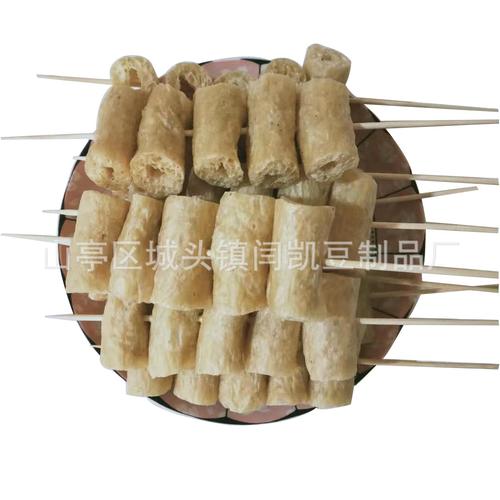 素肉制品豆肠批发 火锅凉菜麻辣做法多种素鸡肠