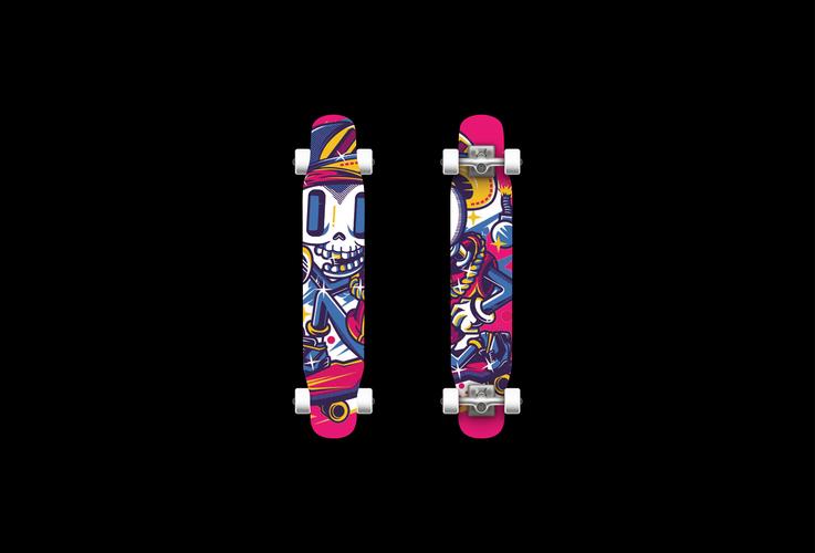 滑板图案设计