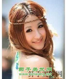 瓜子脸适合发型