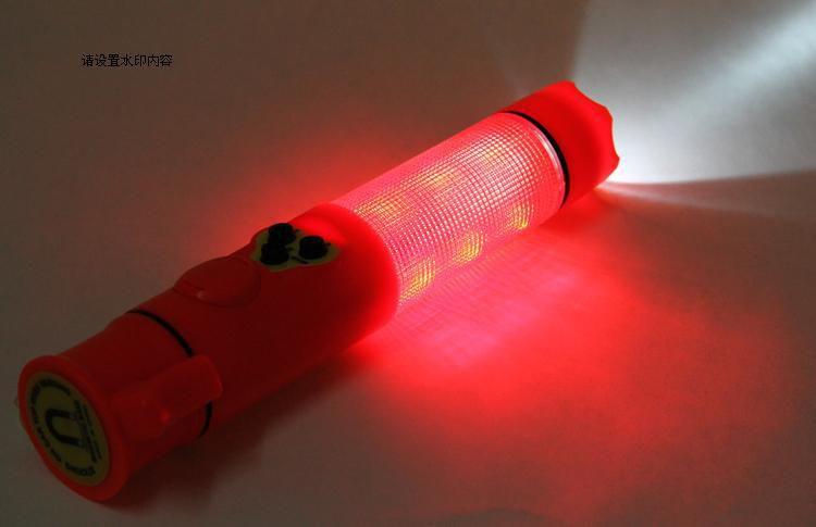 批高品质汽车安全锤 四合一救生锤逃生锤多功能手电筒应急灯 强磁