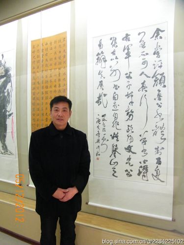 淮海书画名家采访行:安徽书法家梁冰松书画作品专栏