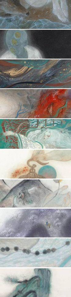 插画师sheep的《妖绘卷》