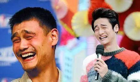 男星笑成表情包:蒋劲夫撞脸姚明,胡歌笑得青筋暴起