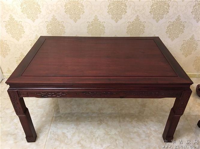 传世红木桌子一套 - 中华古玩网 - 古董收藏,古玩收藏,古玩鉴定,古玩