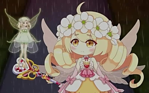 小花仙四人合画简笔画