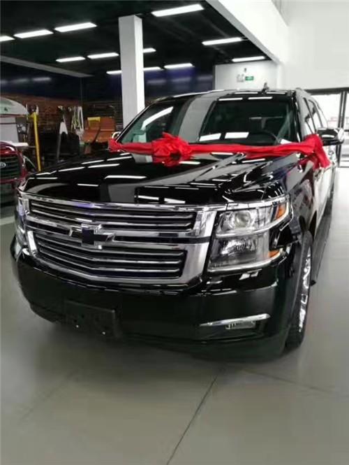 雪佛兰萨博班53加长智能卡一键启动