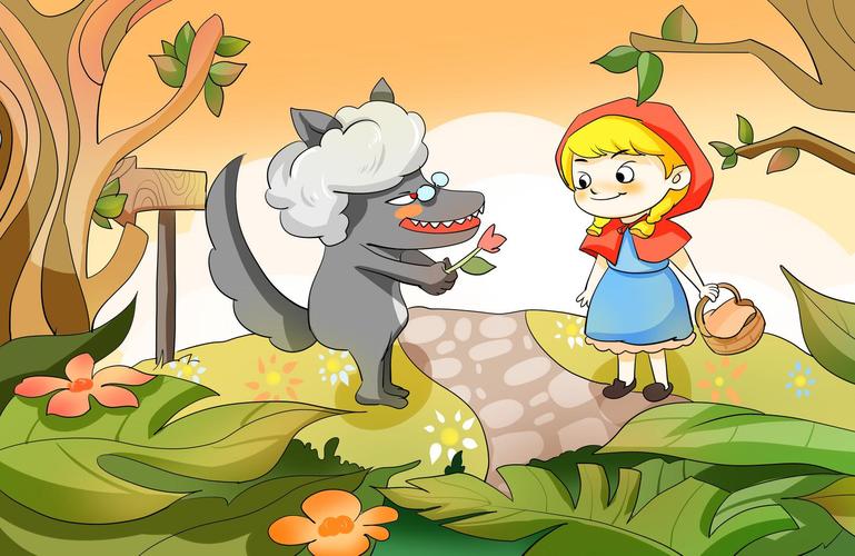 小学儿童短篇故事文字版:三只小狼_童话故事_童话故事
