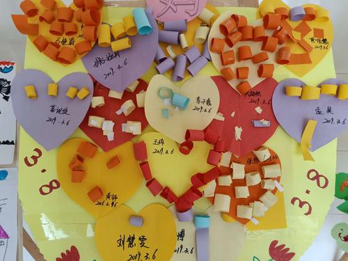 达斡尔乡民族幼儿园开展"我爱妈妈"庆妇女节活动