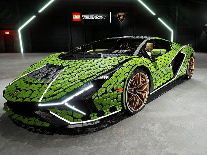 原车1:1大小的乐高兰博基尼sián fkp 37,太_兰博基尼