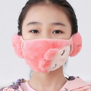 毛绒纯棉口罩图片