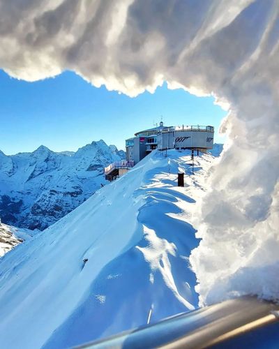 瑞士雪朗峰:等你来赴一场冬天的约会