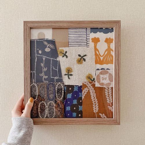 家居装饰 - 手作皆川明拼布装饰画 -日式_装饰画_家居