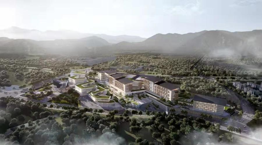 中国峨眉山国际康养中心亮相健博会 华西医院峨眉分院